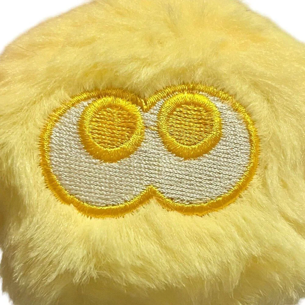 Splatoon Squid Inkling Chibi Plushie Keychain w Clip and Keyring in Yellow